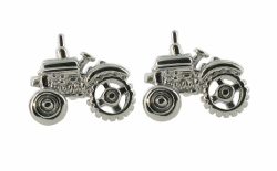 CL123 Stainless Tractors Cufflinks